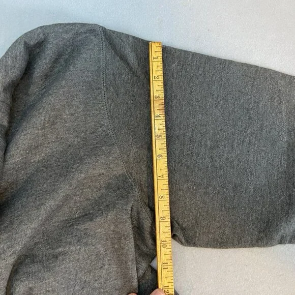 NWT Houston Texans NFL Apparel Raw Hem Hoodie Gray Sweatshirt Women’s Plus 3X - Picture 11 of 11